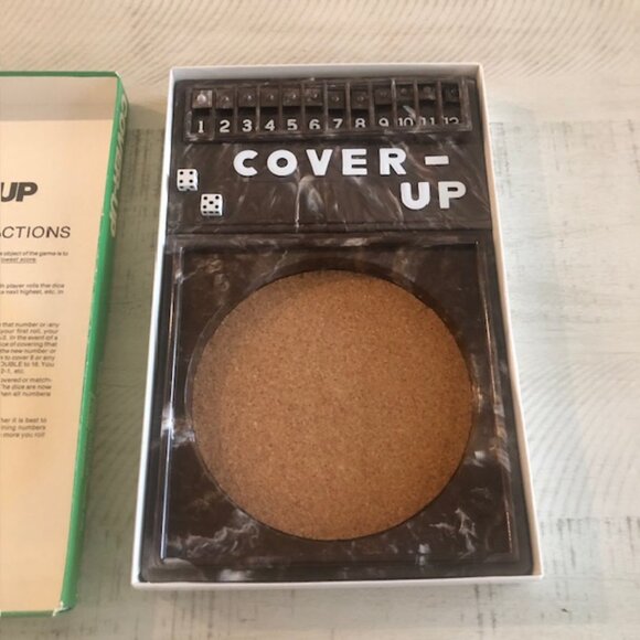 Vintage 1980 Cover-Up Challenging Mathematical Game For all Ages by Crisloid Inc - Picture 5 of 9